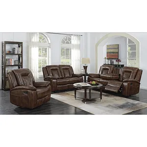2019 Hot selling living room health and comfortable high quality recliner sectional sofa