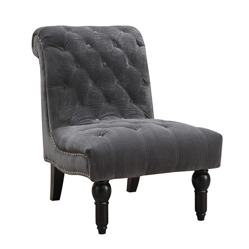 High end PU leather fabric armchair Italy Style modern design single chair sofa