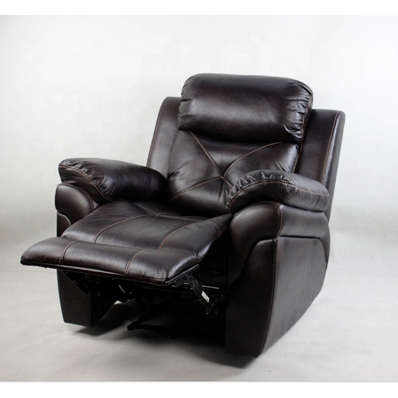 Indian sofa old man seat beautiful and comfortable sponge cushion multi-function living room 3+2+1 recliner sofa
