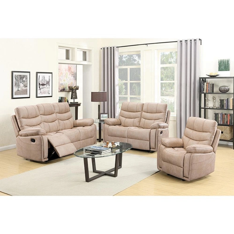 2019 Newest Design  3+2+1 Air Leather Recliner Sofa Set For Living Room