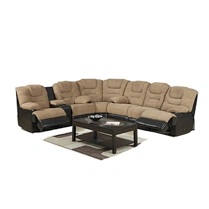 wholesale furniture chian Modern European style leather sectional sofa recliner