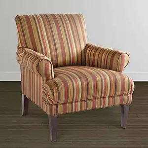 Frank Furniture Retro Nail Embellishment Armchair Accent Chair Living Room Leisure Chair