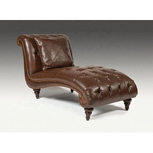 Gray linen high quality healthy soft sponge cushion with backrest armrest living room wooden chaise lounge