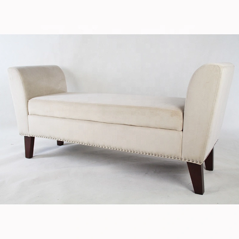 Furniture factory price classic design bedroom furniture bench hot selling modern long work storage bench