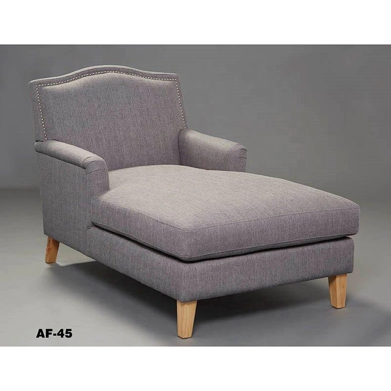 Frank furniture high quality simple chaise lounge furniture customized material indoor furniture fabric chaise longue