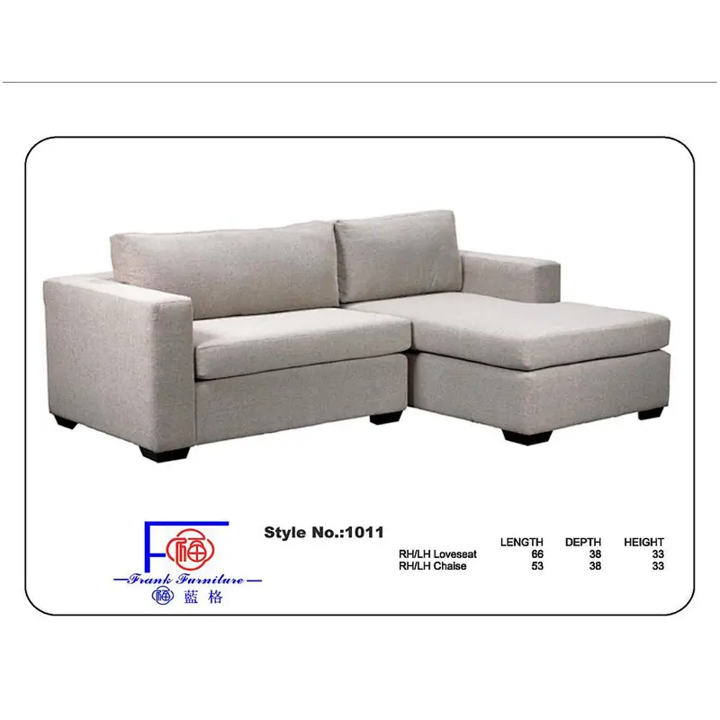 American modern simple design brown leather comfortable sponge cushion living room 3+2 sectional sofa set