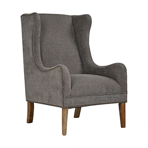 Living room 2019 Newest modern simple style comfortable high back fabric high quality chair