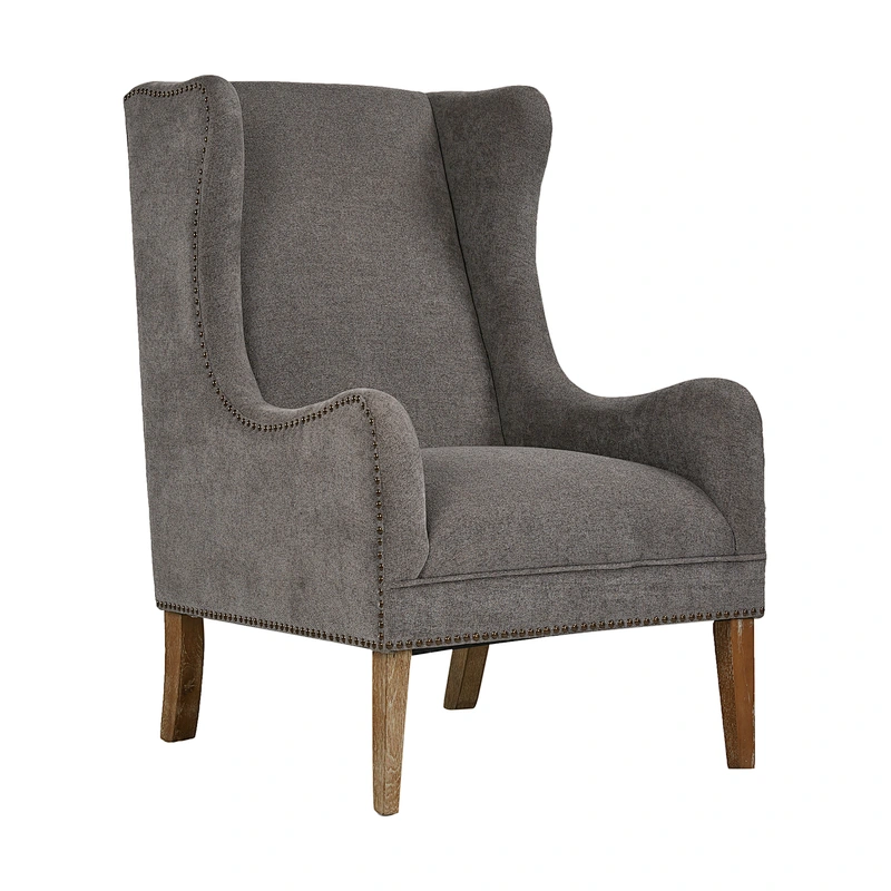 Living room 2019 Newest modern simple style comfortable high back fabric high quality chair