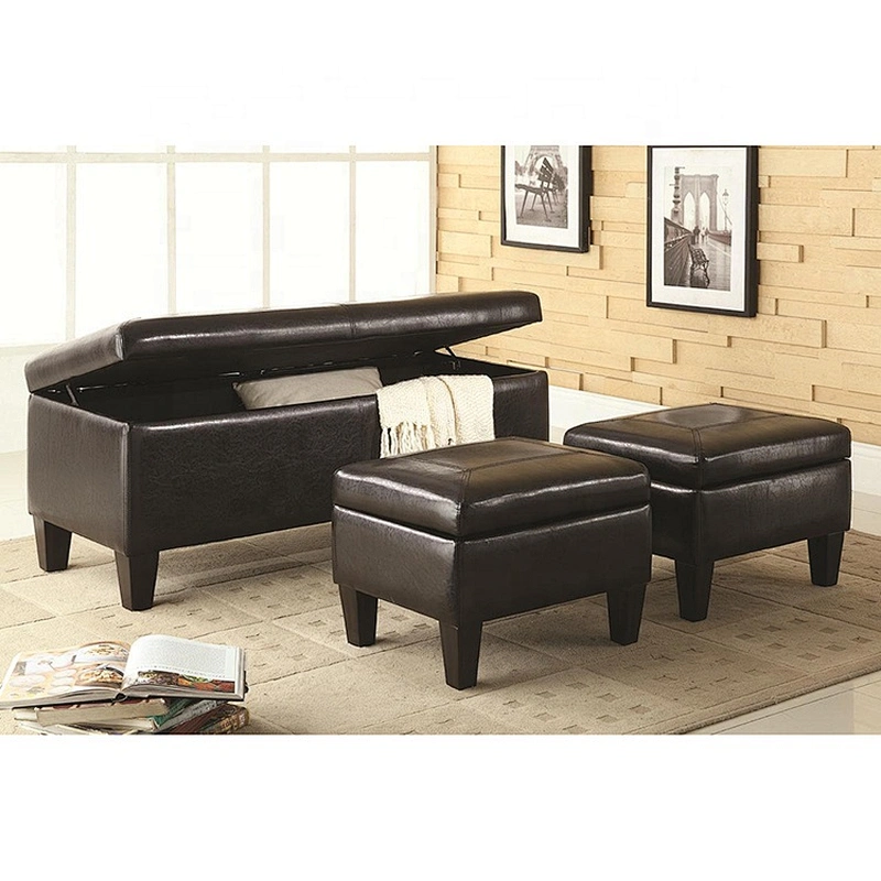 Modern design coffee tables ottoman bedroom furniture ottoman functional storage ottoman for sale
