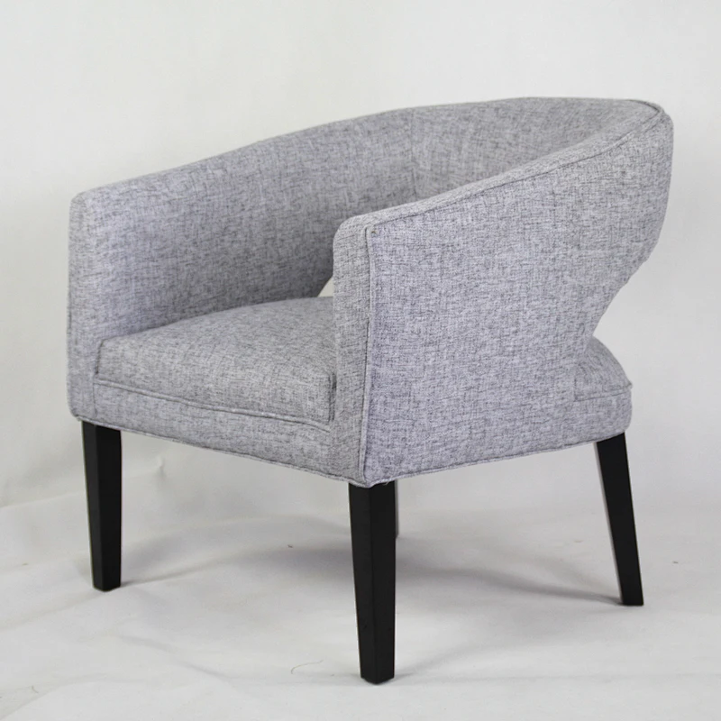 Frank Furniture New Model Wholesale Chair Accent Fabric Velvet Modern Push Chair Accent Chair