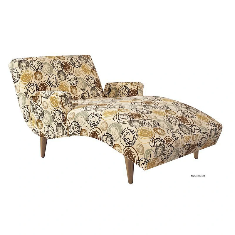 High quality healthy sponge soft linen modern style comfortable living room chaise lounge