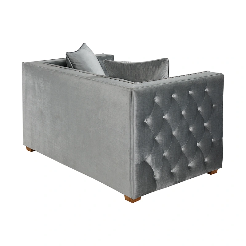 Hot selling beautiful and Luxury 2019 Newest with comfortable pull point design high quality velvet suede sofa
