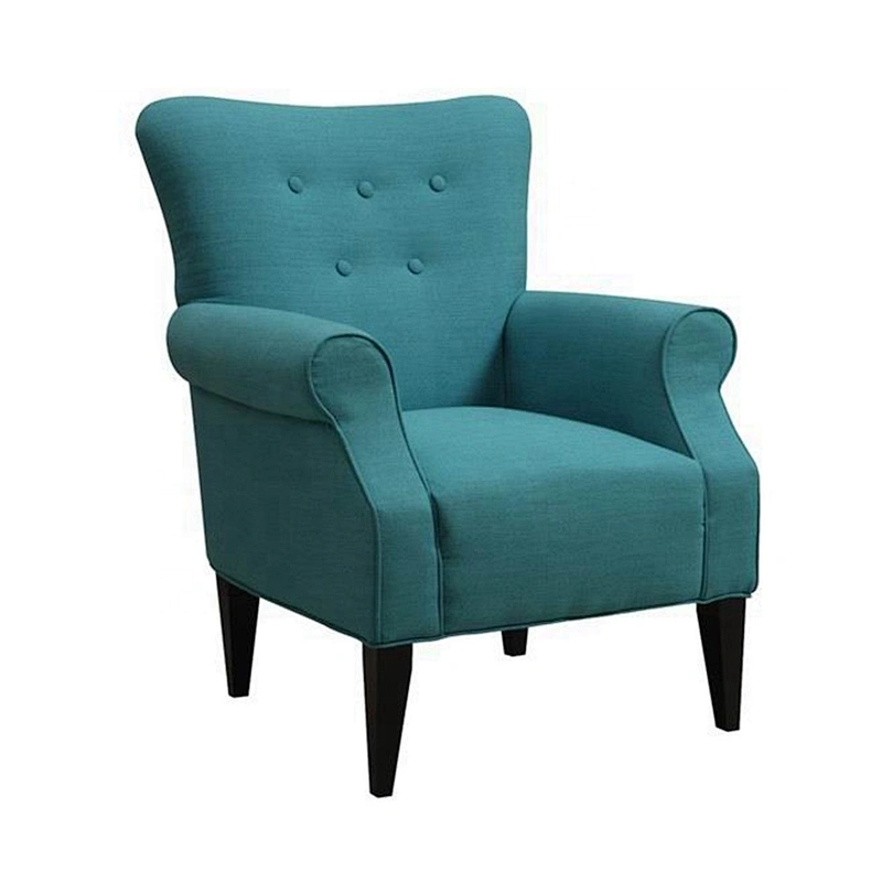 New Fashion Living Room Furniture Wooden Legs Modern Sofa Chair with Arm