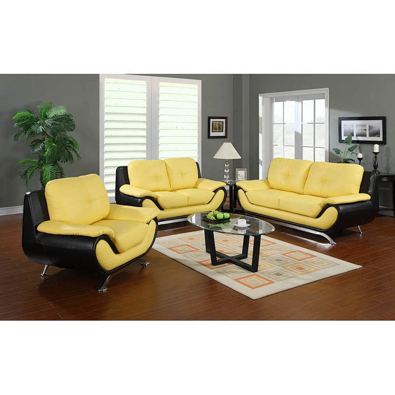 2019 Newest modern customizable comfortable and breathable italy leather sectional sofa
