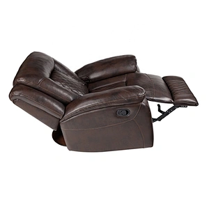 Frank Furniture Wholesale Air Leather Manual Recliner Single Armchair Sofa