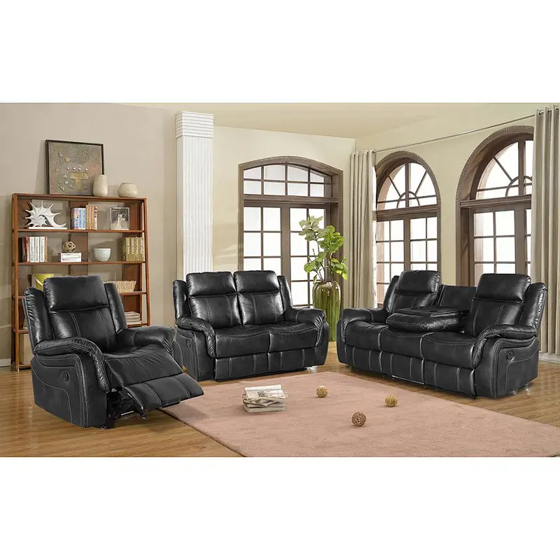 Europe home furniture recliner sofa living room furniture sofa set air leather recliner sofa