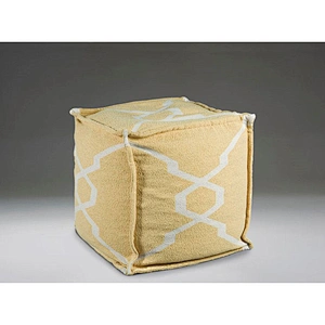 Frank Furniture Hot Selling Ottoman Stool Fabric Beanbag Cube Comfortable Ottoman Bench
