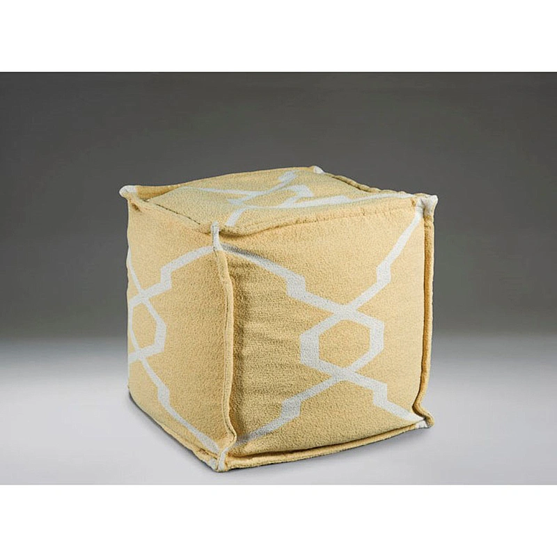 Frank Furniture Hot Selling Ottoman Stool Fabric Beanbag Cube Comfortable Ottoman Bench