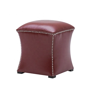 Hot Sale  Square Ottoman Chesterfield Osman stool with storage