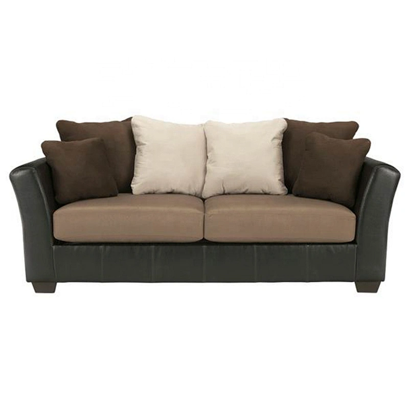 High Quality  Hot Sale Comfortable Modern Blue Linen  Living Room Furniture Sofa Cover