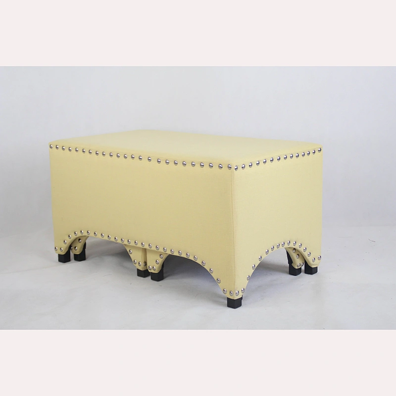 Wholesale price fashion  colorful  new design home furniture  leisure bench&ottoman