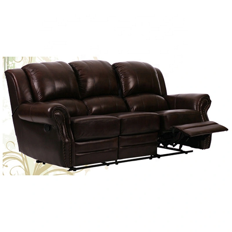 Wholesale manual electric recliner various styles black brown double leather large recliners modern recliner