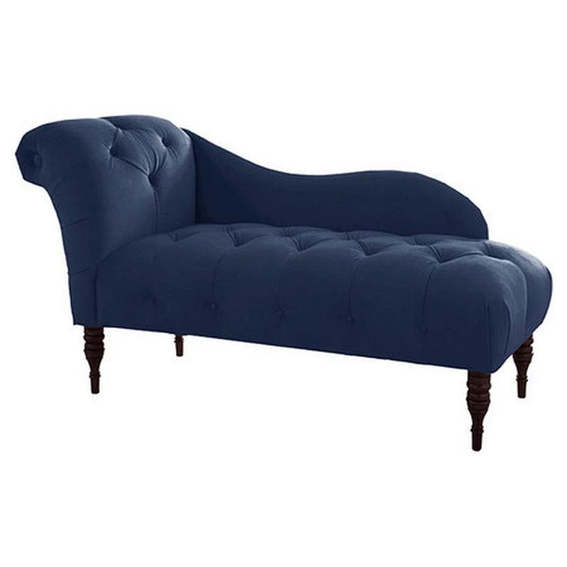 Modern chaise design black fabric bendroom chaise lounge for living room furniture chaise chesterfield