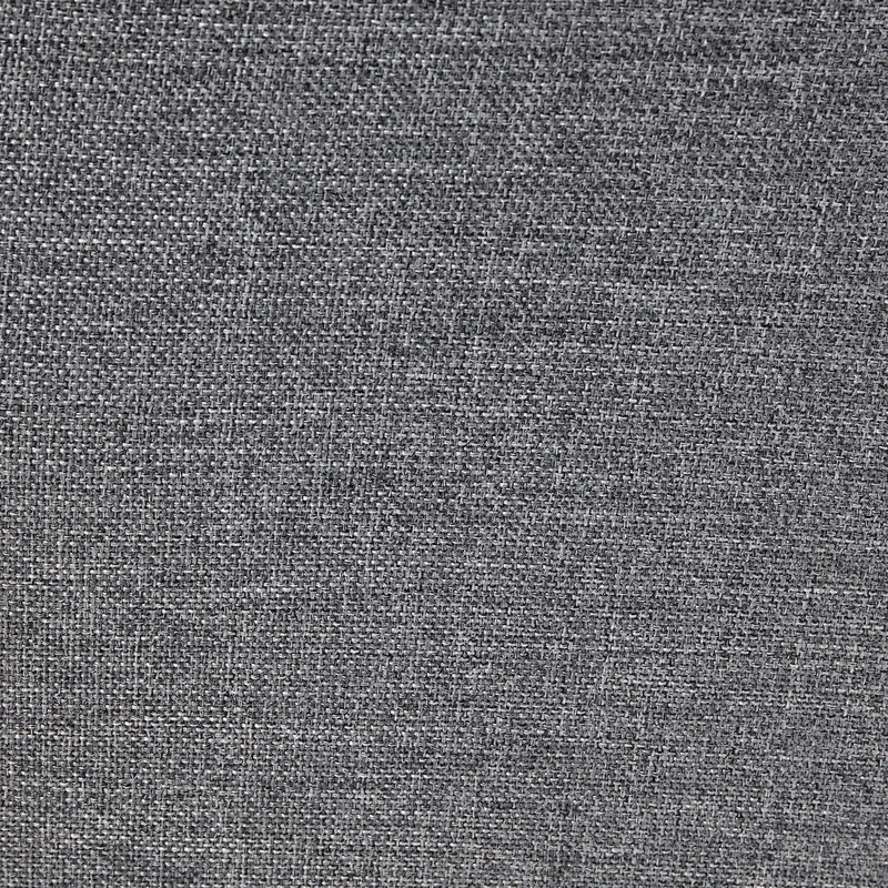 Cheap Price Living Room Furniture  Grey Linen Material Simple Rotatable Sofa Chair