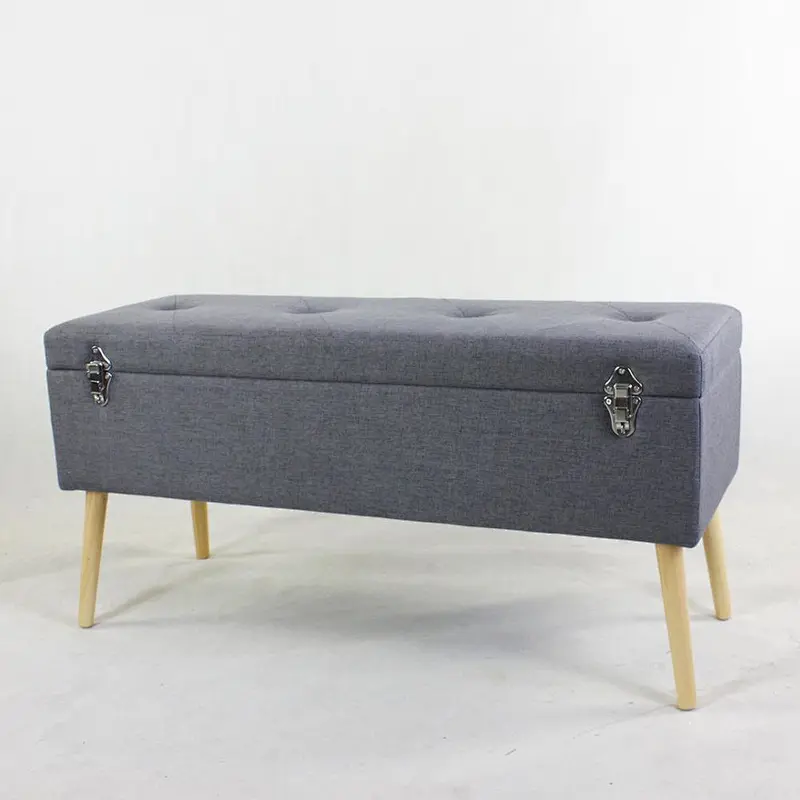 2019 new creative design lovely Modern luxury double-duty storage luggage stool ottoman bench