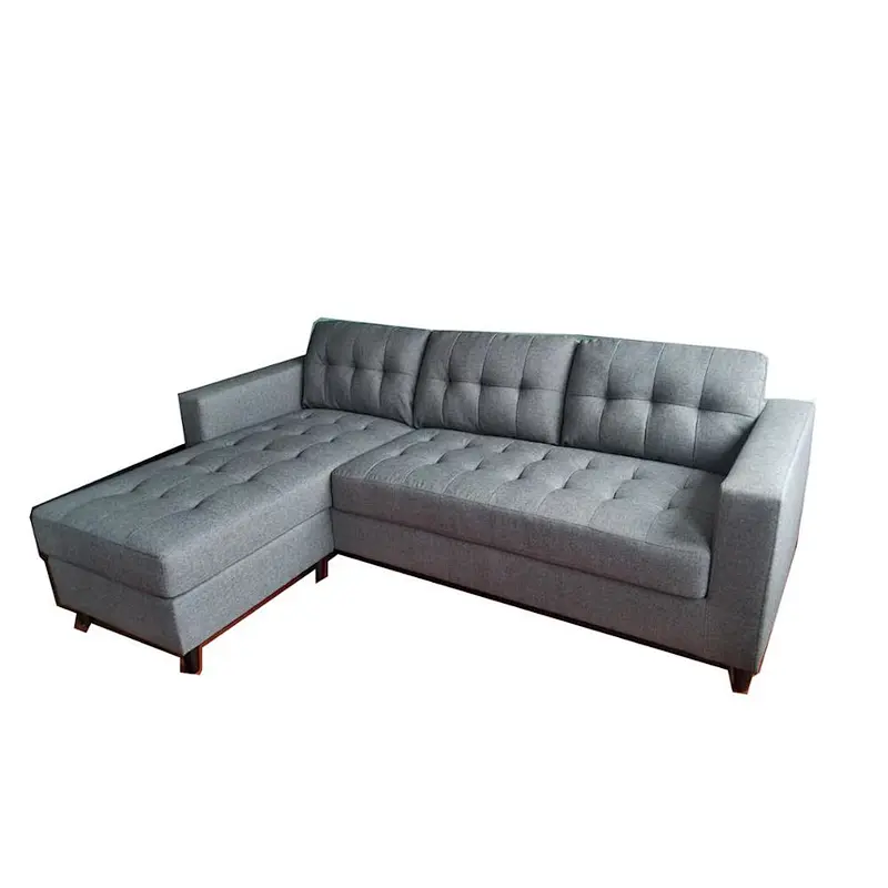Hot selling modern style 2019 Newest Big discounts Minimalist fabric corner sectional sofa