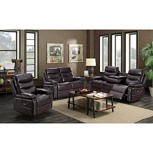 Frank furntire recliner chair  wholesale living room furniture home set sectional sofa set 7 seater leather sofa  recliner sofa