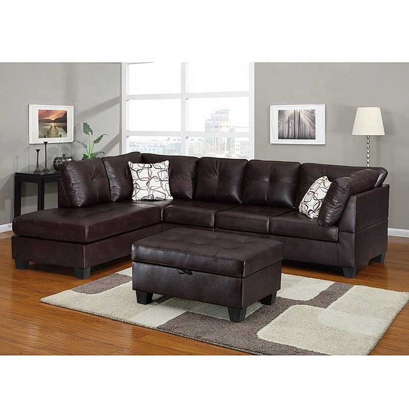 Newest Furniture Factory Sectional Corner Design Sofa