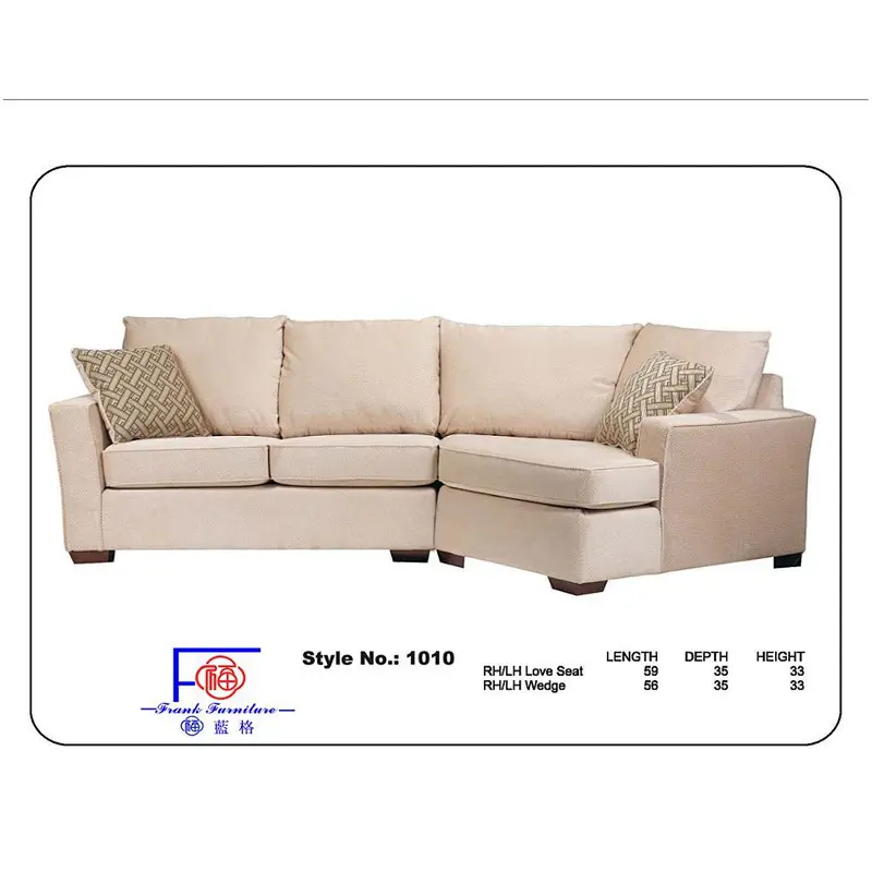 Modern brown 3+2 combination soft and comfortable linen sponge wooden living room furniture sofa set