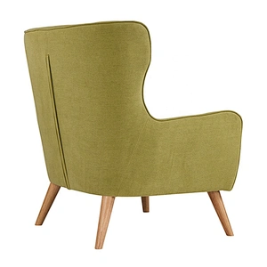 Leisure  Design  Factory Price Hot Sale Living Room Furniture  Linen Sofa Chair With Pillow