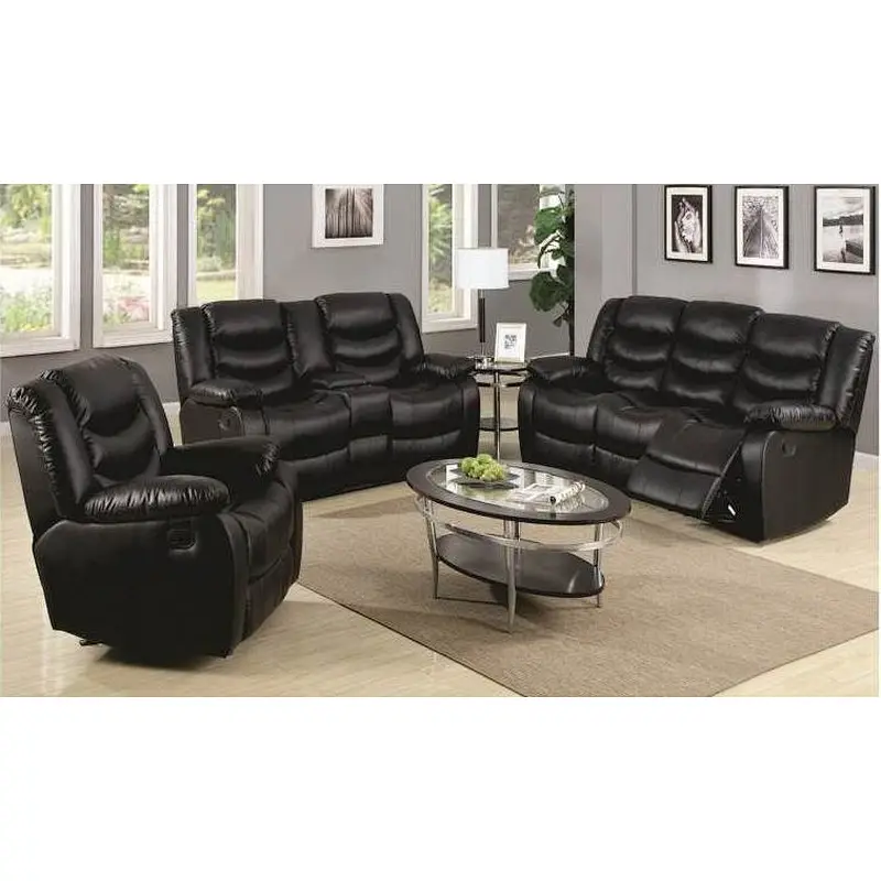 European Style Living Room 3 2 1 Recliner Sofa Comfortable Recliner Chair