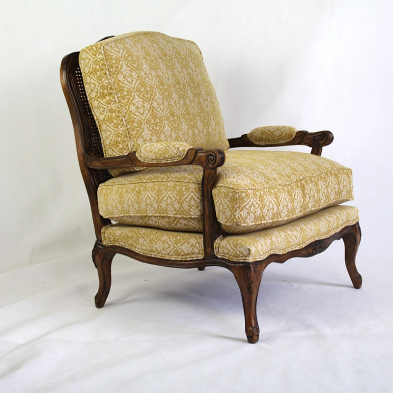 Frank Furniture Two Tone Accent Chair Living Room Wholesale Wooden Accent Chair Elderly Arm Chair