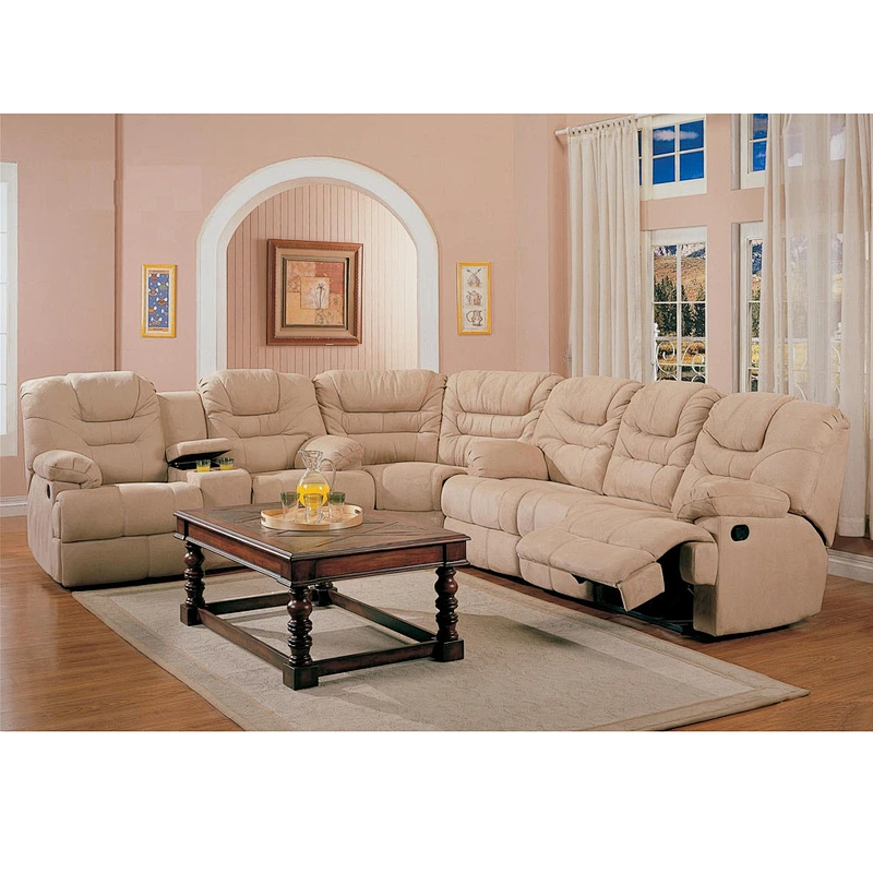 Frank Furniture Modern Living Room Sectional Sofa Recliner Sofa