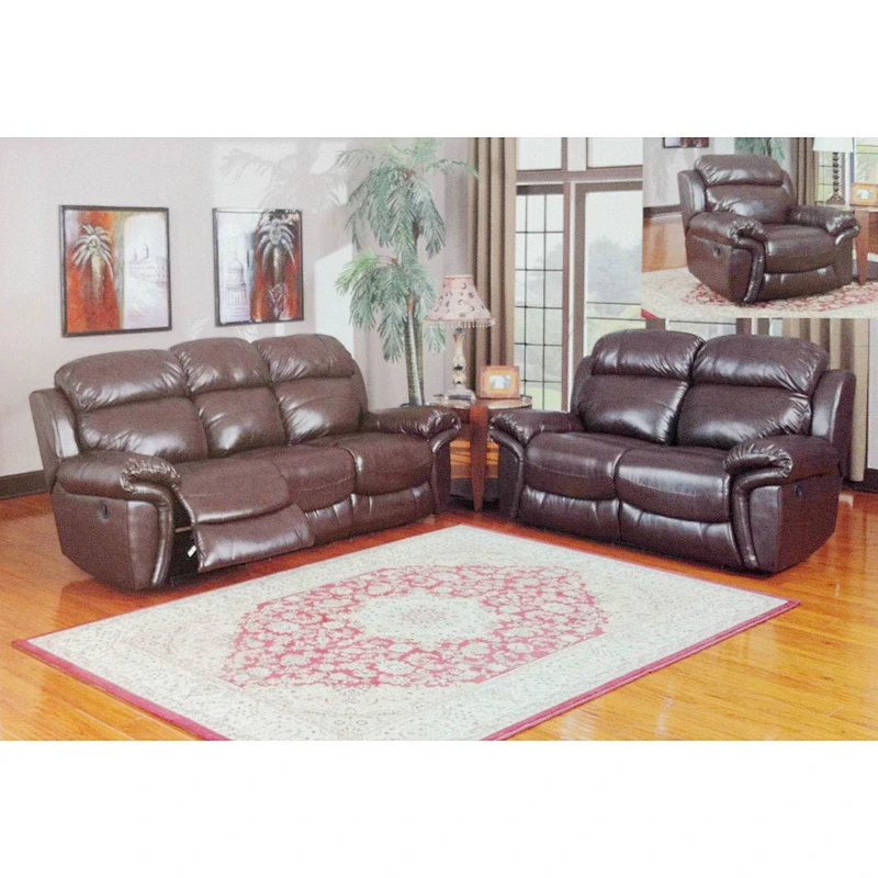 modern design good quality leather recliner sofa
