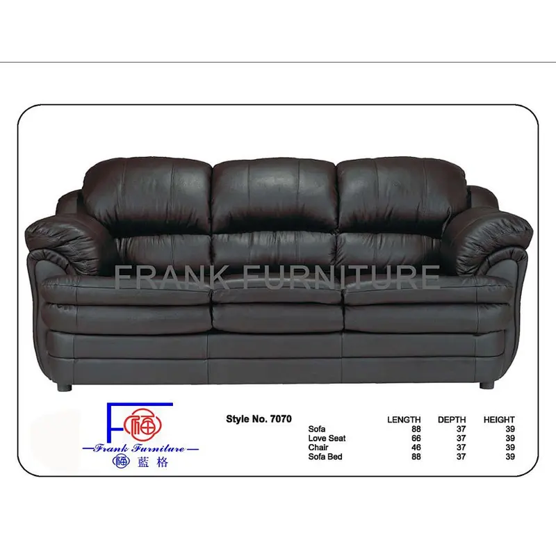 European modern brown high quality soft and healthy elastic sponge wooden living room 3+2 sofa set