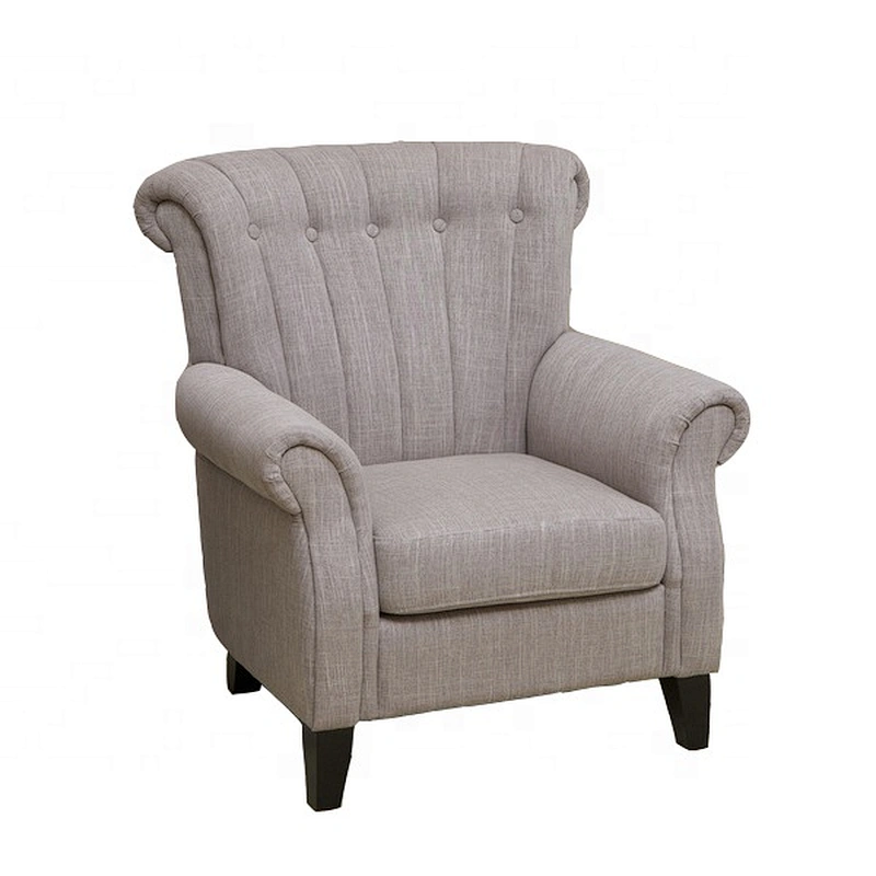 Frank furniture fancy office chair wholesale leather leisure chair for living room and TV room chesterfield sofa chair