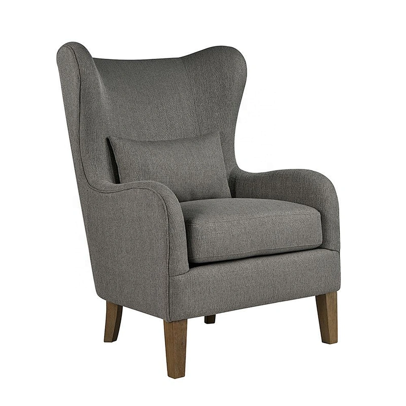 Factory Supplier Accent Wooden Chair Modern Design Living Room Furniture Sofa Chair Folding Lounge  Chair