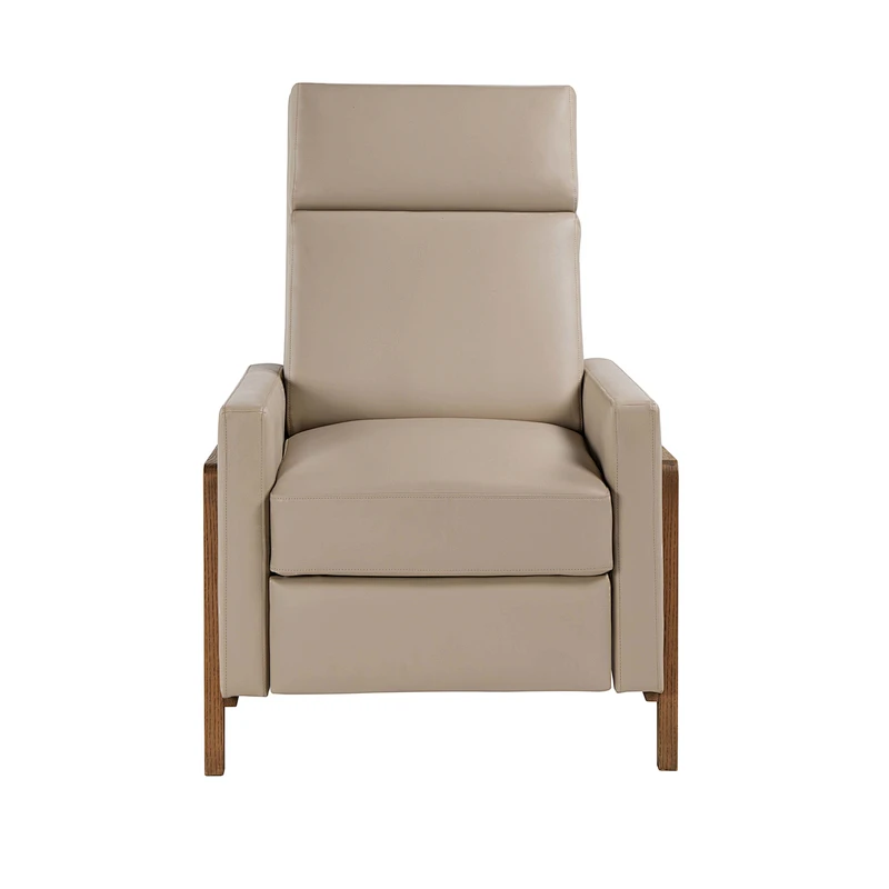 Frank Furniture 2019 New Modern Accent Chair Living Room Leather Push Chair Lounge Chair