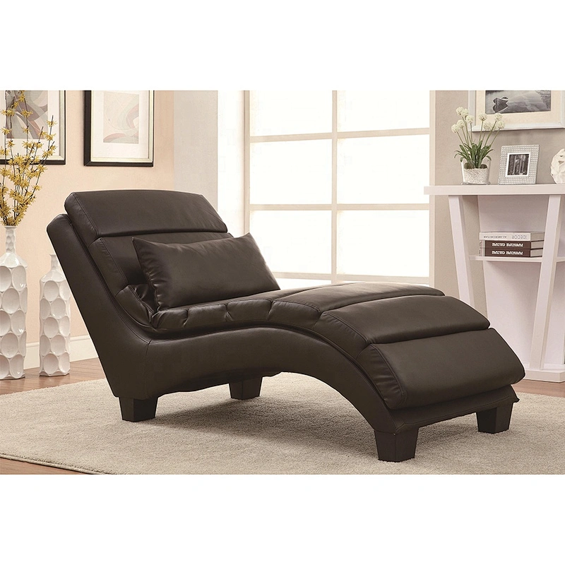 Modern chaise design black fabric bendroom chaise lounge for living room furniture chaise chesterfield