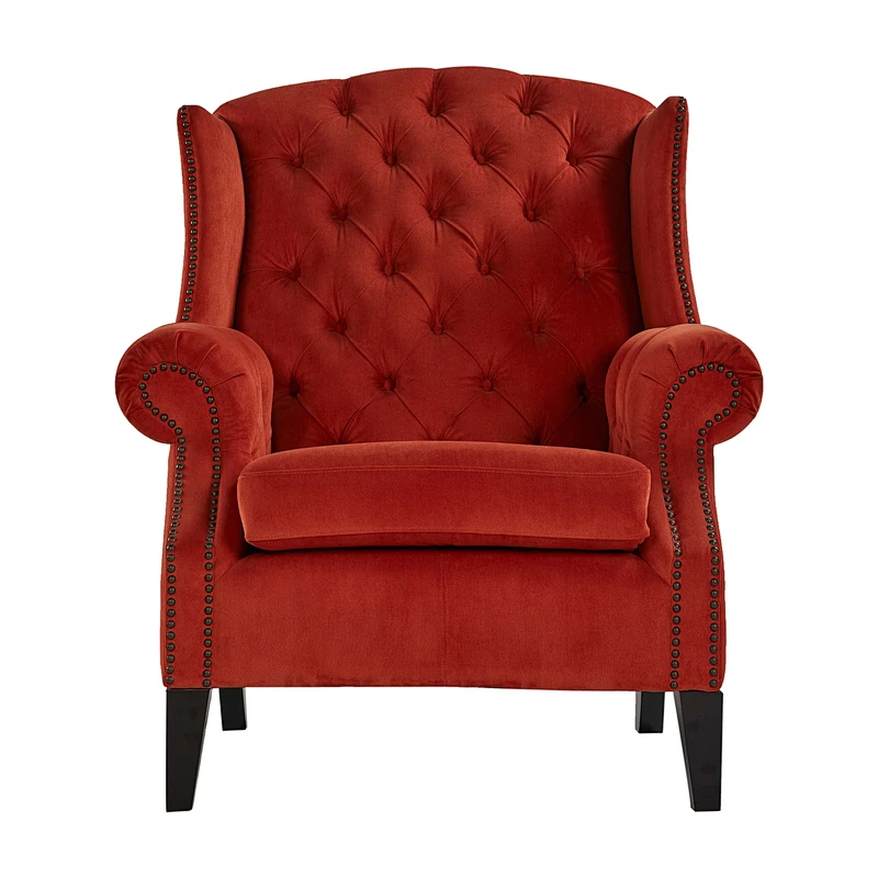 Frank Furniture Accent Chair Living Room Top Quality Empire Style High Back  Accent Chair