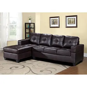 hign quality good sale new design carved wood and leather sofa sets