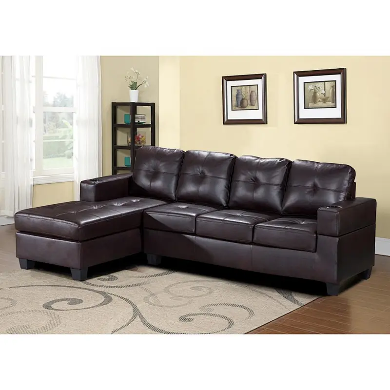hign quality good sale new design carved wood and leather sofa sets
