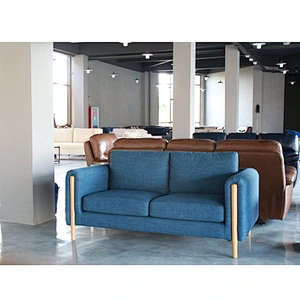 Saudi Arabian style solid wood frame with soft and comfortable cushion double living room sofa chair