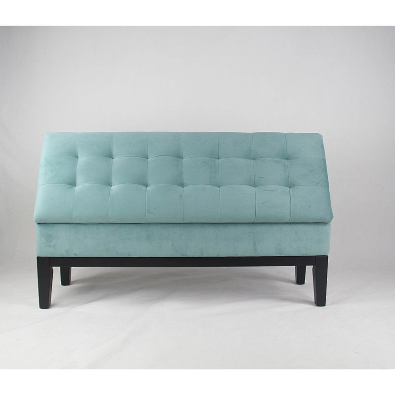 Modern fabric hot selling storage ottoman foot rest stool ottoman&bench