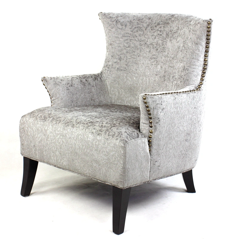 Fashion design armchair fabric leisure chair and wooden armchair for  living room furniture