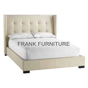 Hotel living room Upholstered cotton fabric bed
